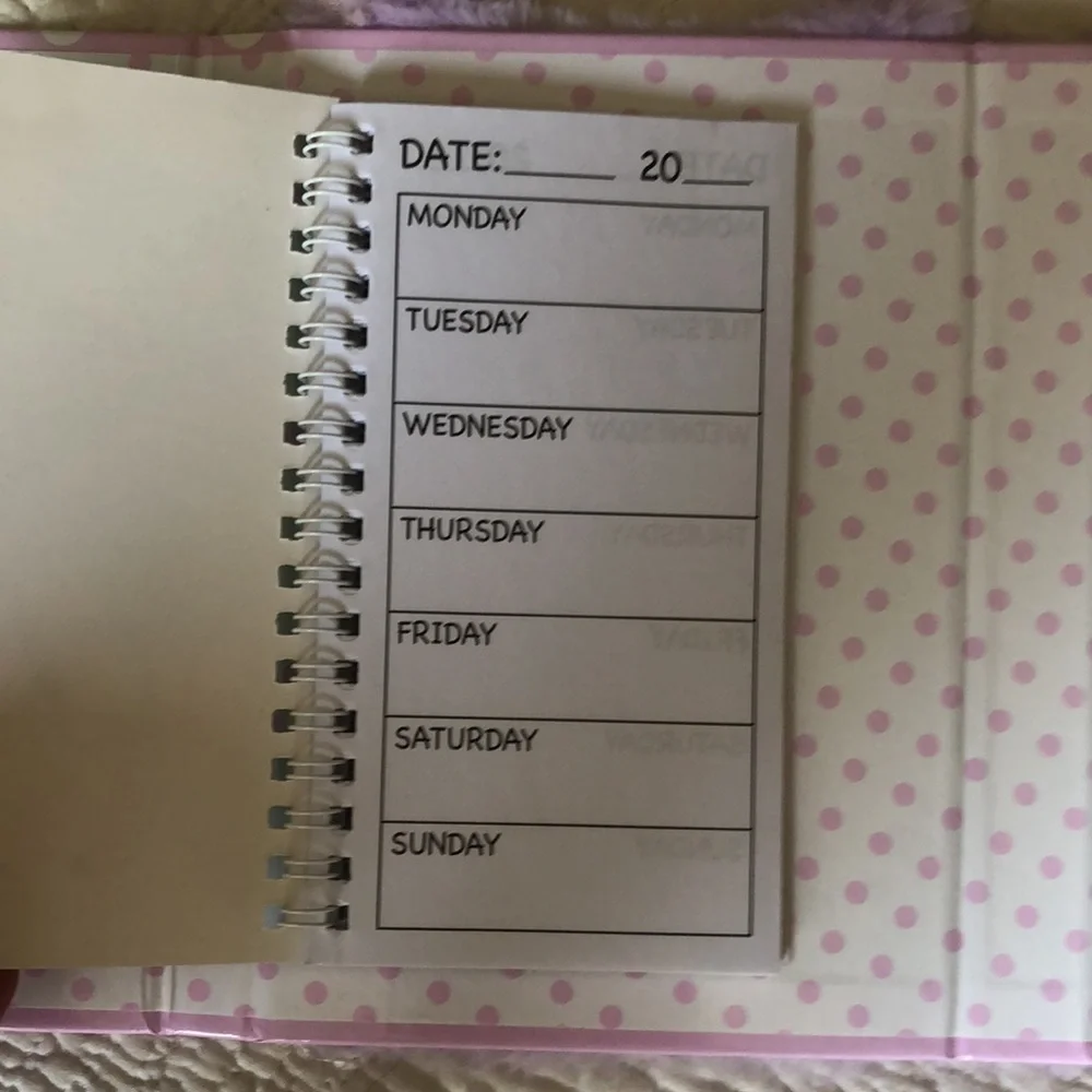 Purple Fox Plush Planner